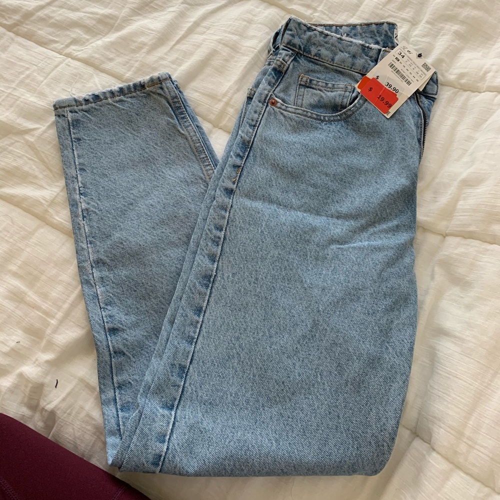 Zara mom jeans